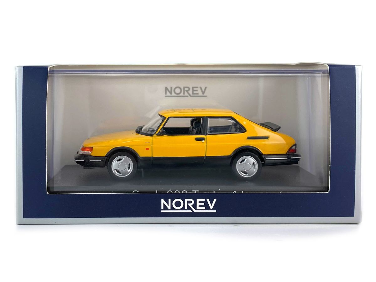 ノレブ 1/43 サーブ 900 ターボ コンバーチブル 1992 ブラック NOREV