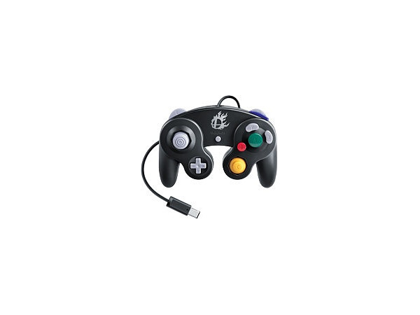 Wii Gc用 ゲームキューブコントローラー スマブラブラック Wii Gc用 ゲームキューブコントローラー スマブラブラック