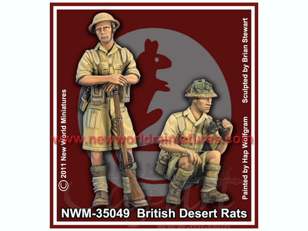 Kit Modèle Plastique Dragon 1/35 British Desert Rats - Maquette Militaire 3013