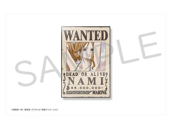 One Piece 手配書 マグネット ナミ One Piece 手配書 マグネット ナミ