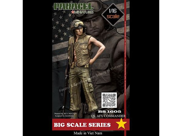 プラモデル　1/16 現用 アメリカ軍戦車乗員 指揮官 レジンキャストキット [BS1605] 1/16 現用 アメリカ軍戦車乗員 指揮官 | HLJ.co.jp