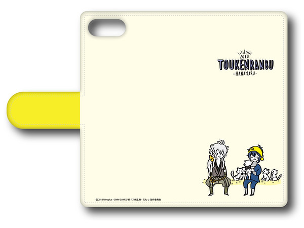 続 刀剣乱舞 花丸 手帳型スマホケース Iphone 6 6s 7 8 B 続 刀剣乱舞 花丸 手帳型スマホケース Iphone 6 6s 7 8 B