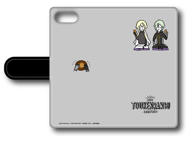 続 刀剣乱舞 花丸 手帳型スマホケース Iphone 6 6s 7 8 D