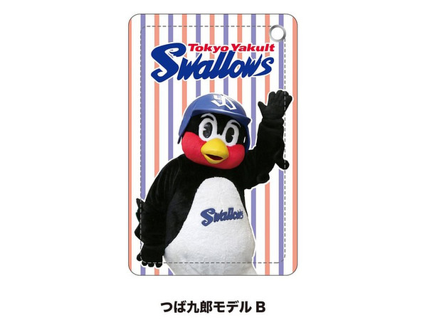 東京ヤクルトスワローズ パスケース つば九郎モデル B | HLJ.co.jp