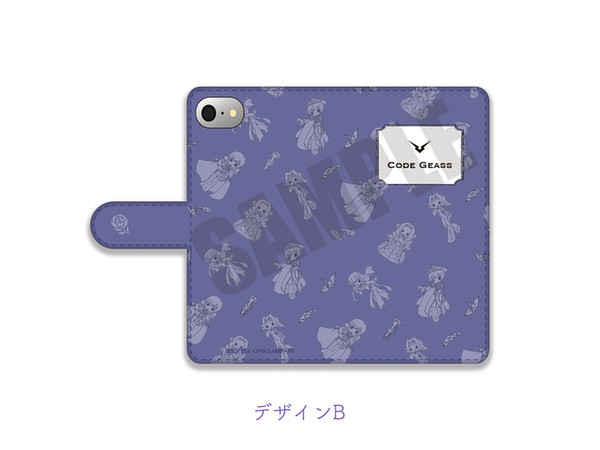 コードギアス 反逆のルルーシュ 両面印刷手帳型スマホケース スマホケース