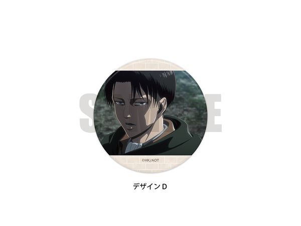 進撃の巨人 缶バッジ リヴァイ 3点 Amazon.co.jp: 『進撃の巨人 The Final Season』 第6弾 XG