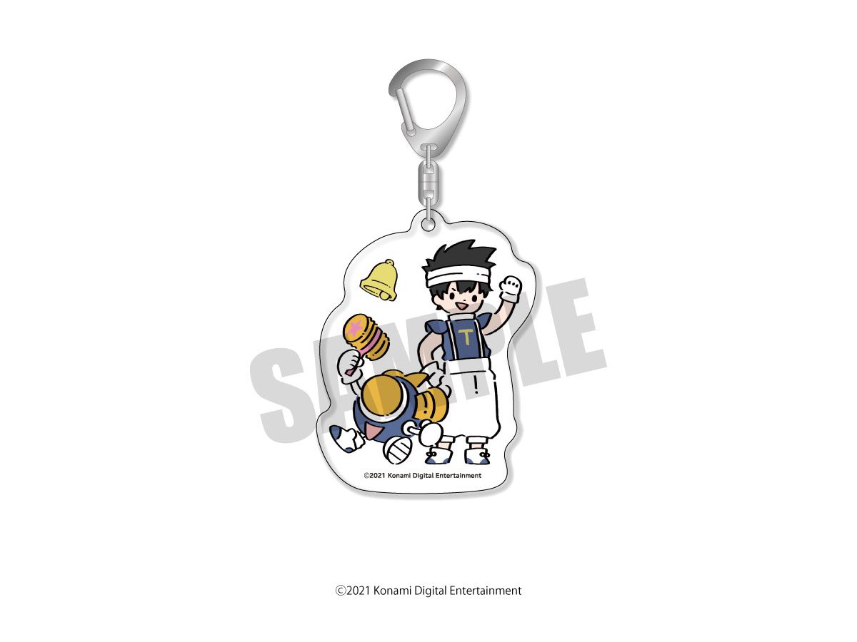 コナミ 極上パロディウス キーホルダー ツインビー TwinBee ウインビー フィギュアキーホルダー レトロ 当時物 レア