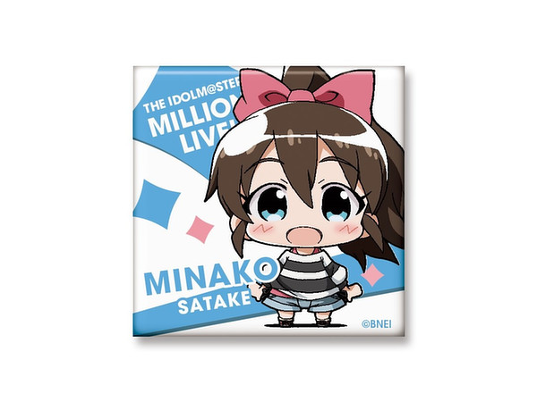 ミニッチュ アイドルマスター ミリオンライブ! スクエア缶バッジ