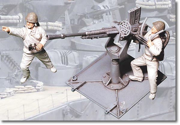 日本海軍 96式25mm単装機銃(射手付) 限定品 1/35 日本海軍 96式 25mm 単装機銃 射手 2体付 | HLJ.co.jp