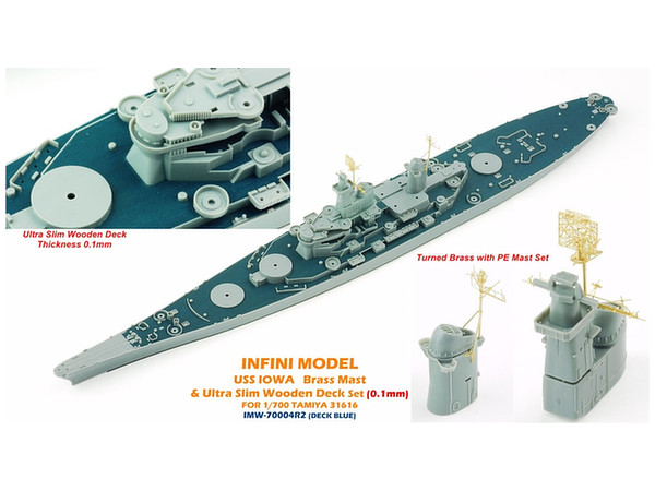 1/700 米・戦艦 アイオワ用デッキブルー色 (タミヤ用) | HLJ.co.jp