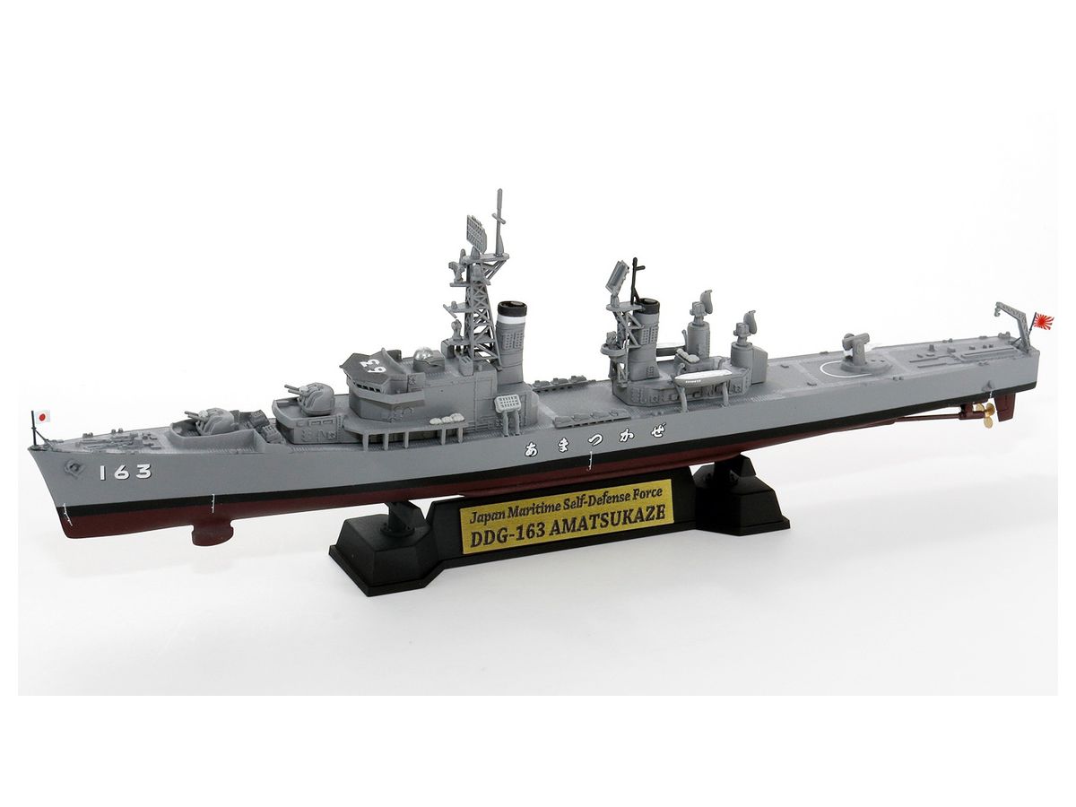 1/700 海上自衛隊 護衛艦 DDG-163 あまつかぜ 就役時 旗・艦名プレート
