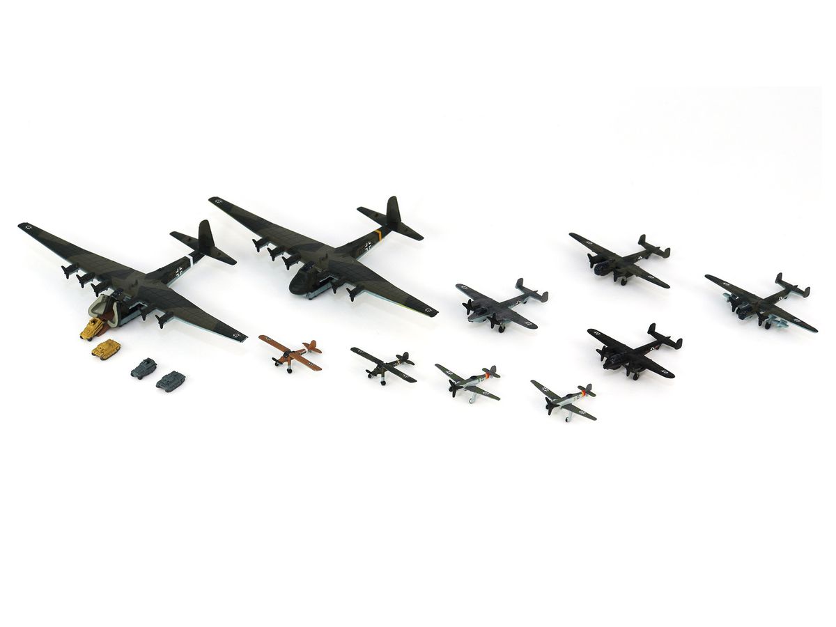 1/700 WWII ドイツ空軍機セット 3 | HLJ.co.jp