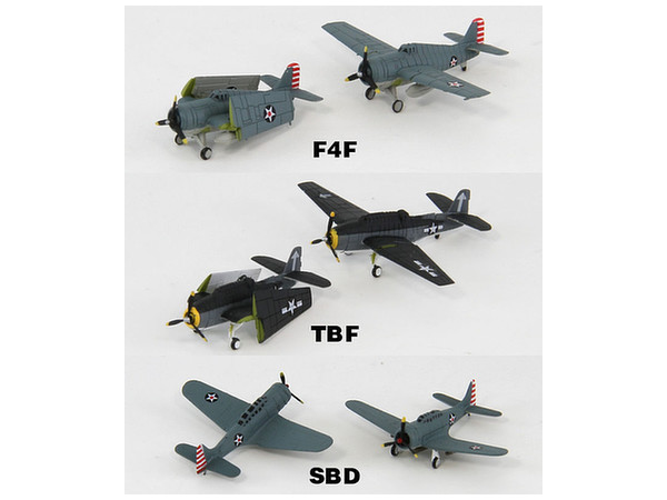 Tamiya 1/350 Scale US Navy Aircraft Set 2 - New