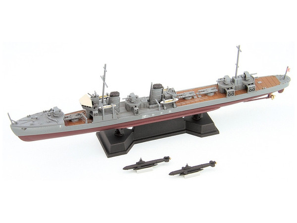 1/700 日本海軍 駆逐艦 神風 フルハルモデル (特殊潜航艇 海龍 付き
