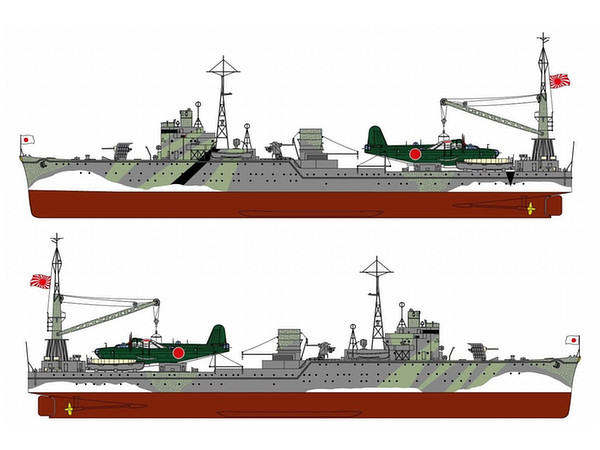 1/700 日本海軍 水上機母艦 秋津洲 エッチングパーツ付き | HLJ.co.jp