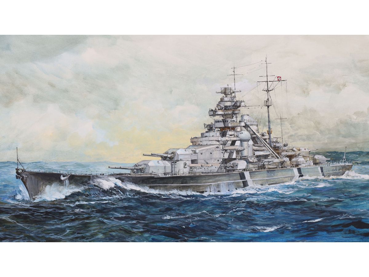 1/700 ドイツ海軍 戦艦 ビスマルク HLJ.co.jp