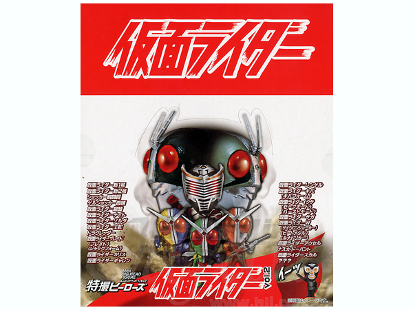 特撮ヒーローズ 仮面ライダー ミニビッグヘッドフィギュア ミニビッグヘッドフィギュア 特撮ヒーローズ 仮面ライダー Vol.2: 1Box