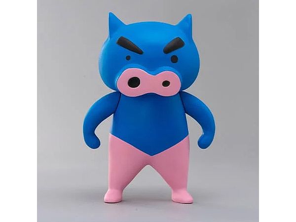 【楽天最安値に挑戦】 クレヨンしんちゃんソフビコレクション TON-MEN ブルーブタ 青 その他
