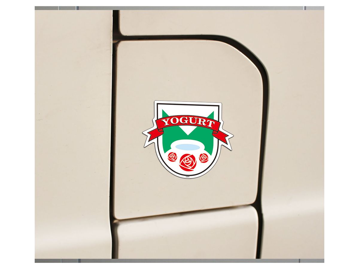 ガールズ パンツァー最終章 ヨーグルト学園 校章マグネットシート ガールズ パンツァー最終章 ヨーグルト学園 校章マグネットシート