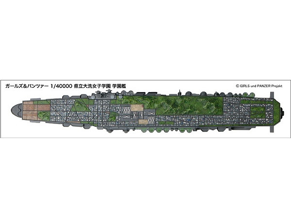 1 ガールズ パンツァー 県立大洗女子学園 学園艦 再販 By プラッツ ホビーリンク ジャパン 1 ガールズ パンツァー 県立大洗女子学園 学園艦 再販 By プラッツ ホビーリンク ジャパン