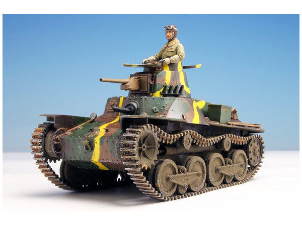 1/35 日本帝国陸軍 九五式軽戦車ハ号 (北満型) w/日本戦車兵 | HLJ.co.jp