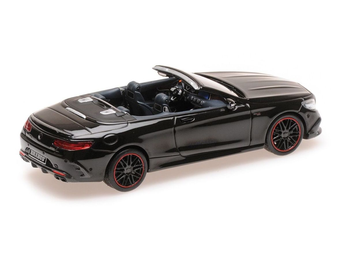ミニカー　1/43 ブラバス 850 メルセデス AMG S 63 Sクラス カブリオレ2016(ブラック) [437034230] 1/43 ブラバス 850 メルセデス AMG S 63 Sクラス カブリオレ