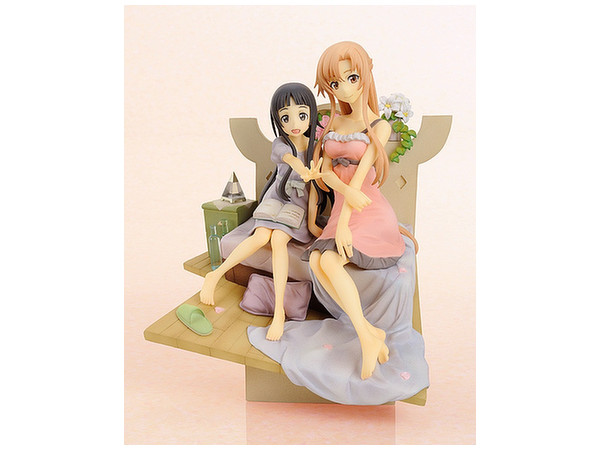 【未開封】 SAO アスナ u0026 ユイ ビネットフィギュア 1/8スケール ソードアート・オンライン アスナ＆ユイ ビネット 改 QSC312 GK