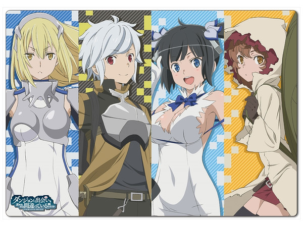 Is It Wrong to Try to Pick Up Girls in a Dungeon? Plastic Sheet A ... Is It Wrong to Try to Pick Up Girls in a Dungeon? Plastic Sheet A ...