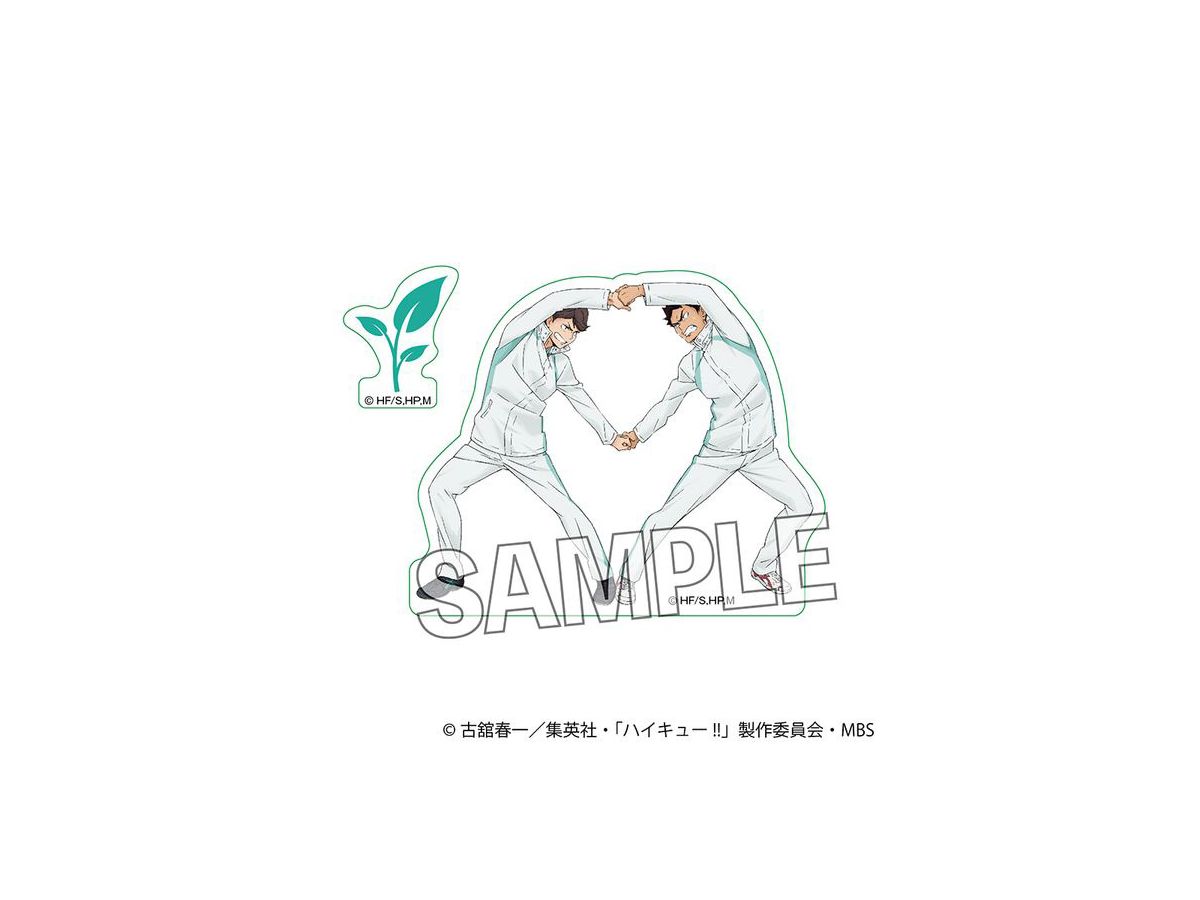 ハイキュー ウォーミングアップ 積みアクリル 及川徹 岩泉一 By プルーフ ホビーリンク ジャパン