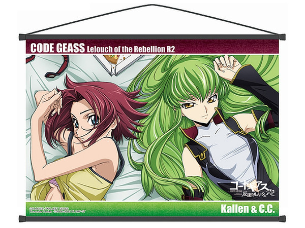 コードギアス 反逆のルルーシュR2 B2タペストリー D C.C.&カレン