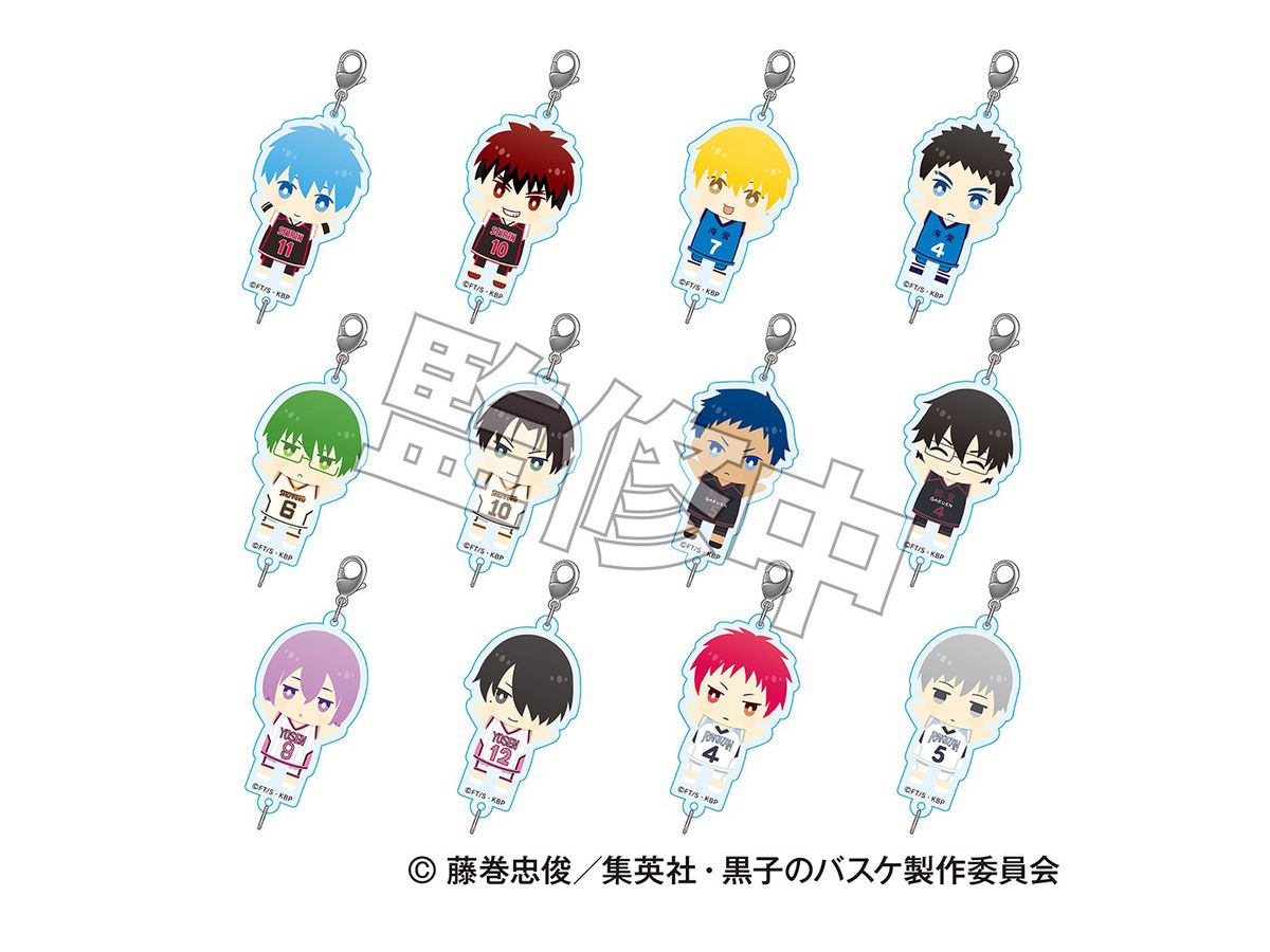 黒子のバスケ トレーディング繋がるアクキー 指の上シリーズver ユニフォーム 1 Box 12pcs By プルーフ ホビーリンク ジャパン 黒子のバスケ トレーディング繋がるアクキー 指の上シリーズver ユニフォーム 1 Box 12pcs By プルーフ ホビーリンク ジャパン
