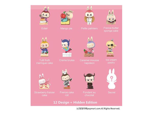 POPMART LABUBU ザ・モンスター・パティシエ シリーズ 1Box