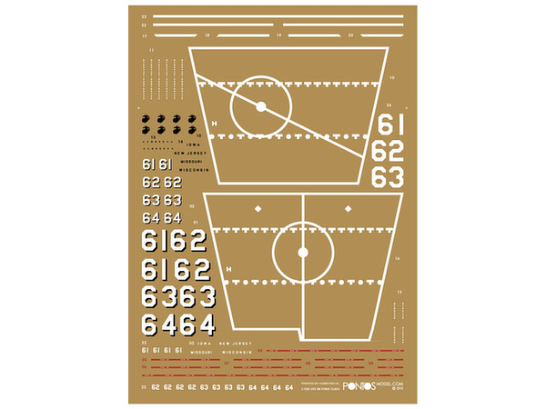 1/350 USS ニュージャージーBB-62 1982 ディテールアップセット