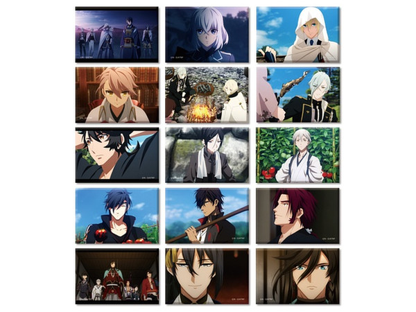 活撃 刀剣乱舞 スクエア缶バッジコレクション 第八弾 1Box 15pcs | HLJ