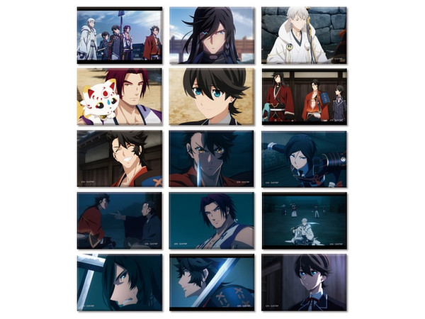 活撃 刀剣乱舞 スクエア缶バッジコレクション 第九弾 1Box 15pcs | HLJ