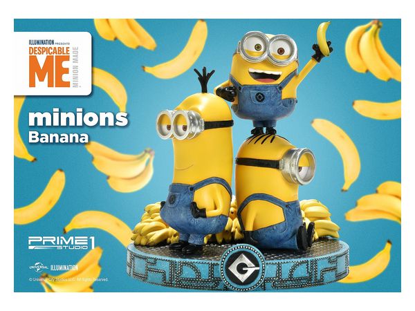 フィギュア　ミニオンとバナナ 「ミニオンズ」 プライムコレクタブルフィギュア スタチュー ミニオンズ公式オンラインストア MINIONS MALL（ミニオンズモール）