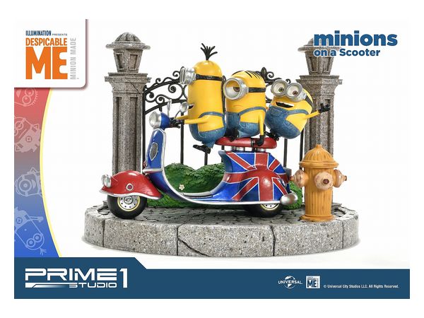 ミニオンとスクーター 「ミニオンズ」 プライムコレクタブルフィギュア スタチュー プライムコレクタブルフィギュア ミニオンズ ミニオンとスクーター