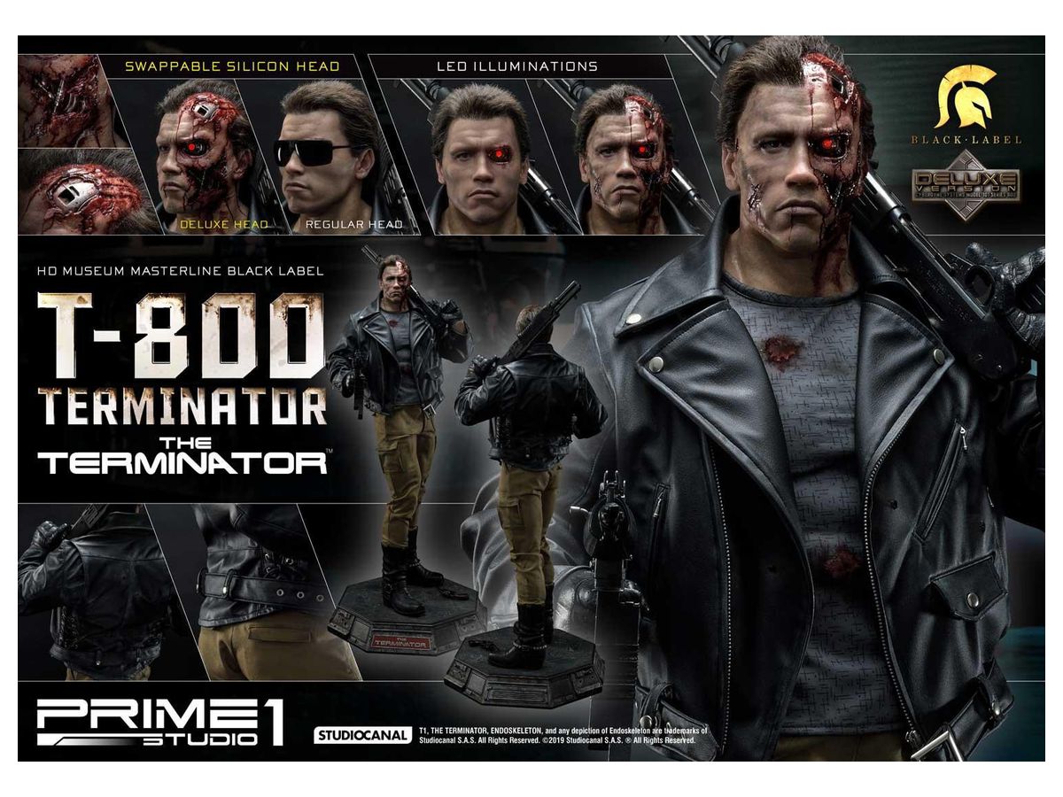 1/2 HDミュージアムマスターライン ブラックレーベル/ ターミネーター