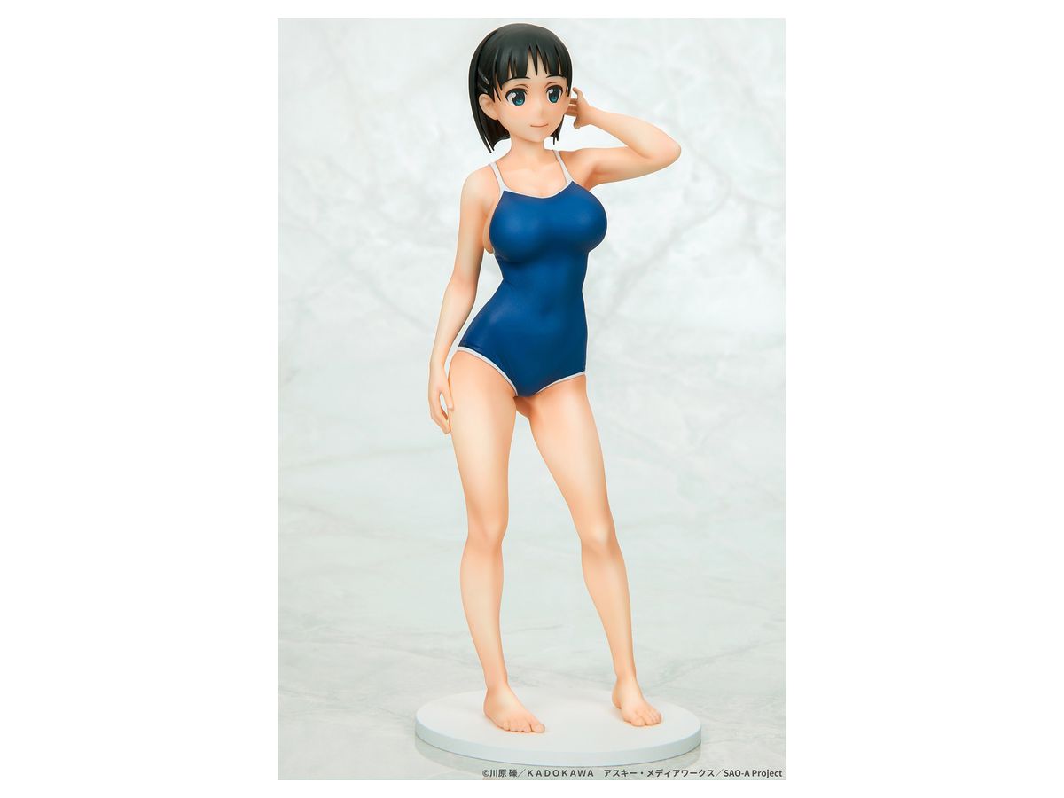 1 7 ソードアートオンライン 桐ヶ谷直葉 紺スク Ver By Q Six ホビーリンク ジャパン 1 7 ソードアートオンライン 桐ヶ谷直葉 紺スク Ver By Q Six ホビーリンク ジャパン