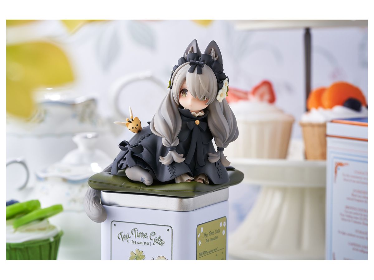フィギュア　ブリティッシュ ショートヘア 「ティータイム キャッツ」 DLCシリーズ PVC＆ABS製塗装済み完成品 Amazon.co.jp: RIBOSE DLCシリーズ 『ティータイム キャッツ