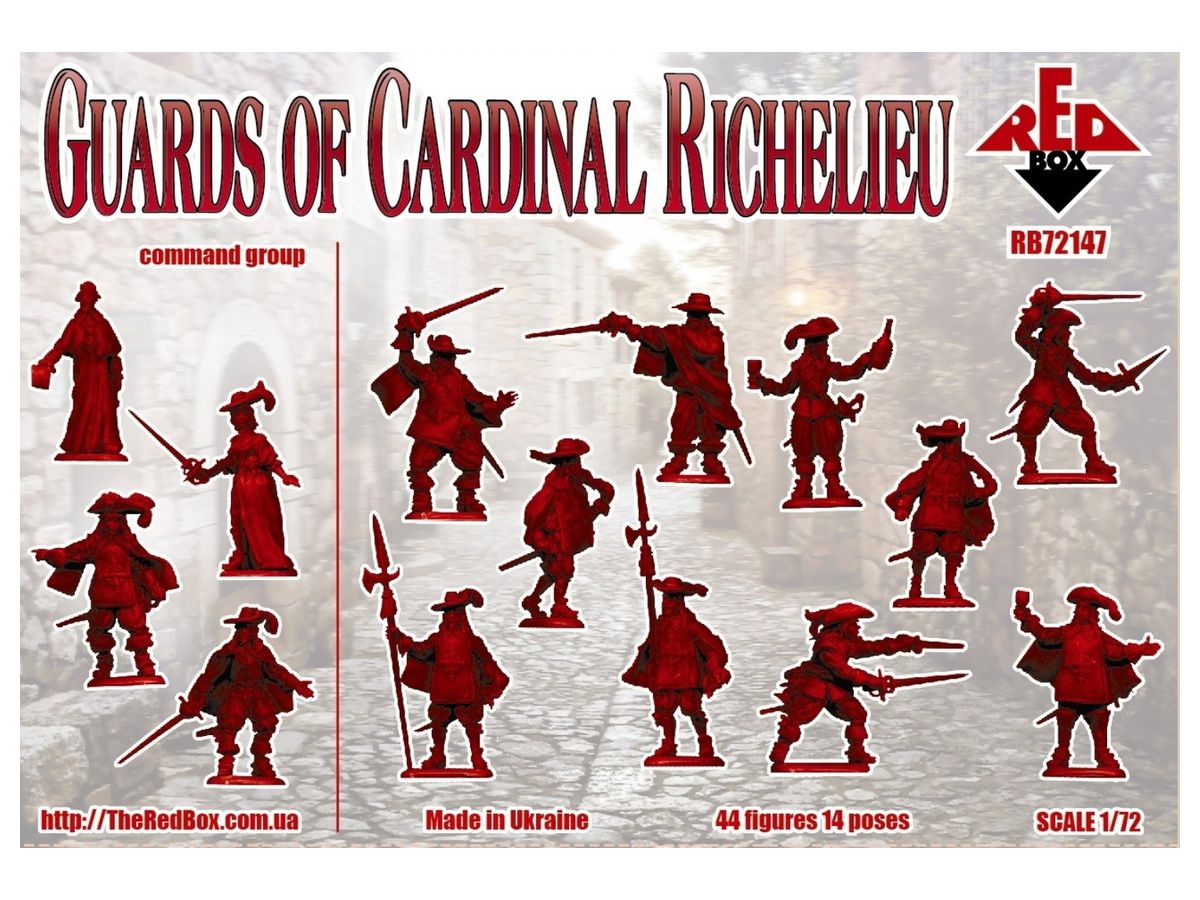 1 72 枢機卿リシュリュー公爵 銃士 44体 14ポーズ 1 72 枢機卿リシュリュー公爵 銃士 44体 14ポーズ