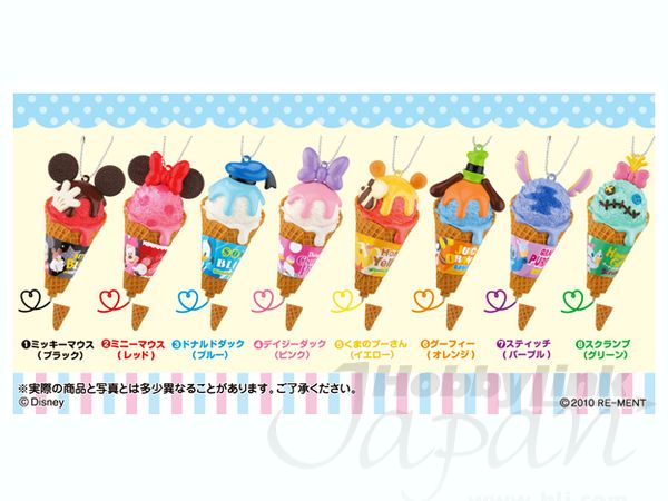 ディズニーキャラクター アイスペンマスコット: 1Box 8pcs | HLJ.co.jp
