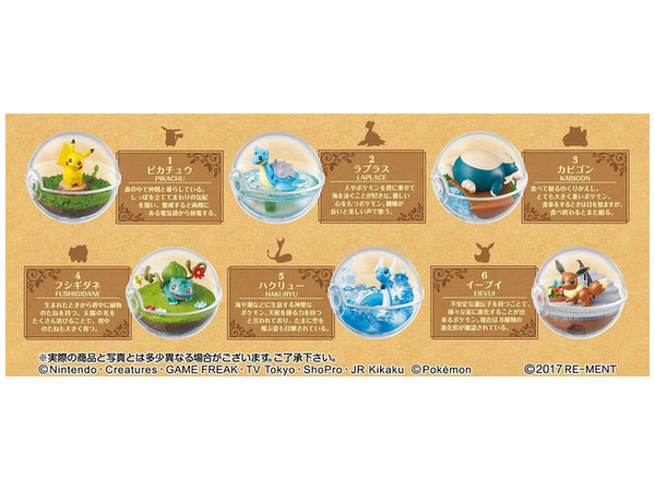 ポケモン テラリウムコレクション3&4 &5&6 ポケモン テラリウムコレクション3&4 &5&6 リーメント (予約)12月末再