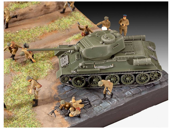 1 72 Iii 号戦車 T 34 ジオラマセット By レベル ホビーリンク ジャパン