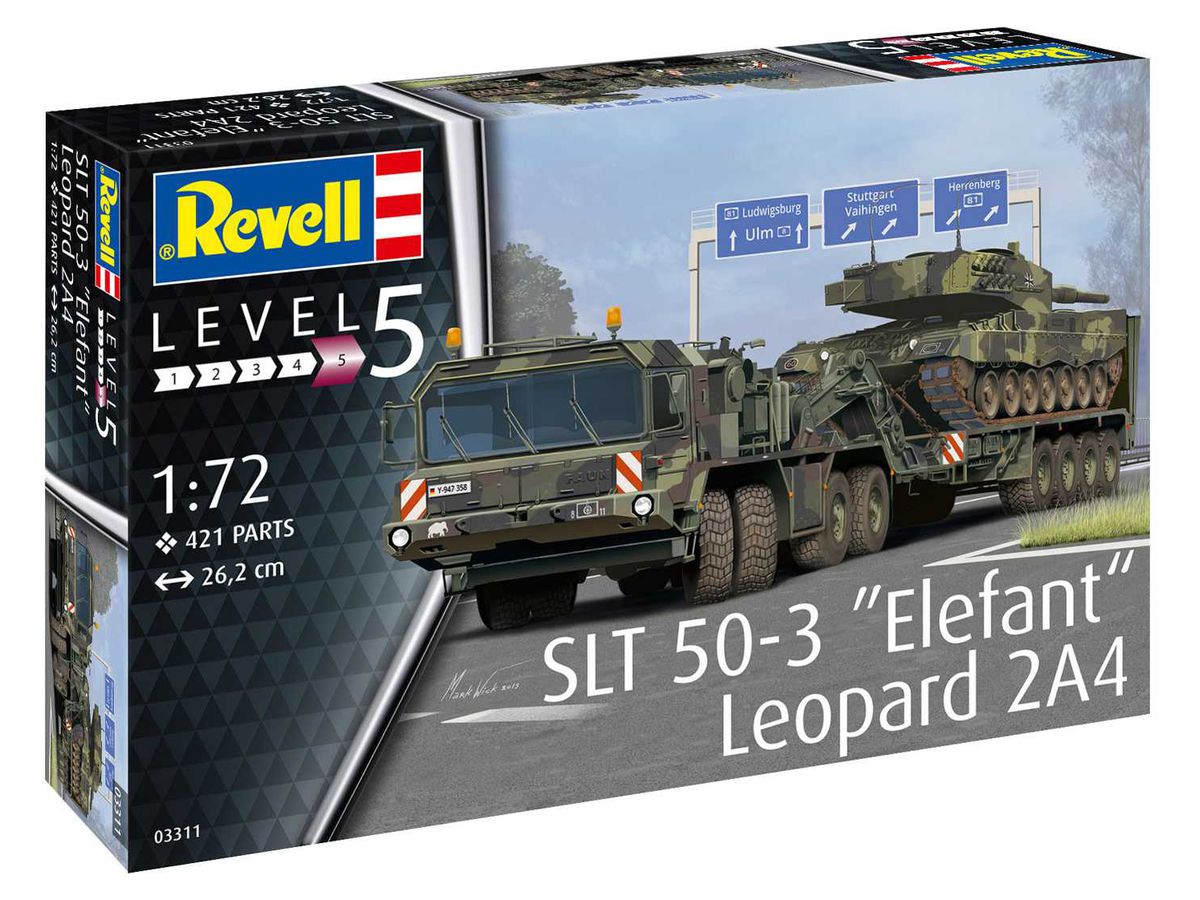 1/72 SLT 50-3 エレファント & レオパルド2A4 | HLJ.co.jp