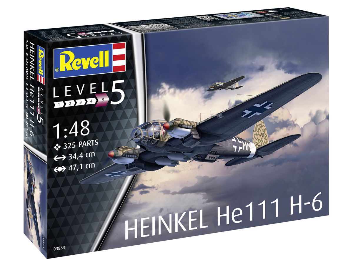 1/48 ハインケル He111-H-6 | HLJ.co.jp
