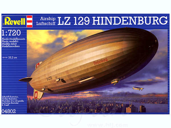 1/720 飛行船 ヒンデンブルグ LZ-129 | HLJ.co.jp