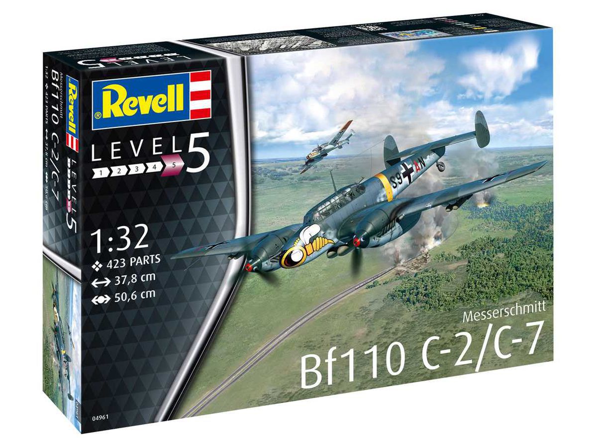 ドイツレベル 1/32 ドイツ空軍 メッサーシュミット Bf110 C-7