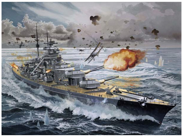 1/350 ドイツ戦艦 ビスマルク (プレミアムエディション) | HLJ.co.jp