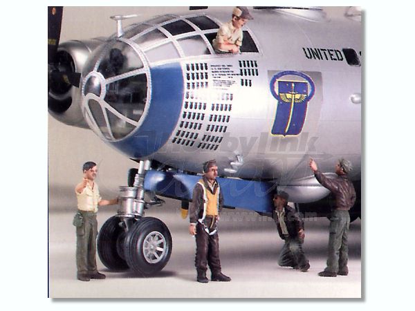 1 48 B 29 スーパーフォトレス W 5クルー By レベル ホビーリンク ジャパン